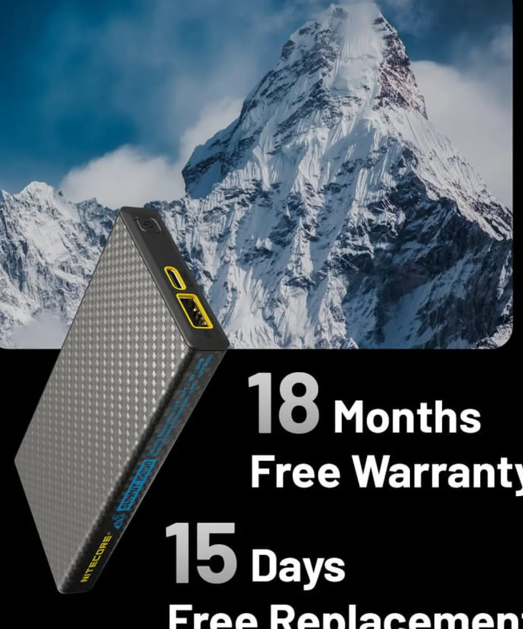 Nitecore Summit 10000 Mah Powerbank Black
