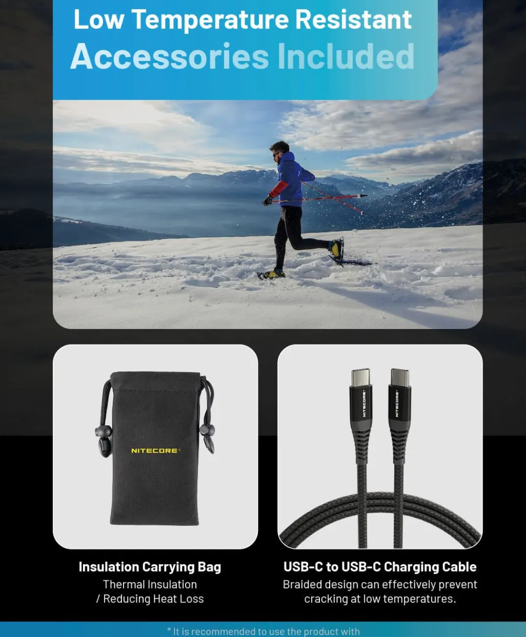 Nitecore Summit 10000 Mah Powerbank Black