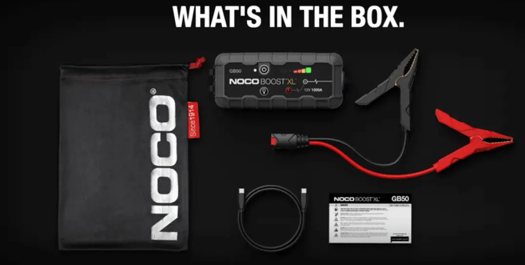 Noco Gb50 Lithium Startbooster 12v 1500amp