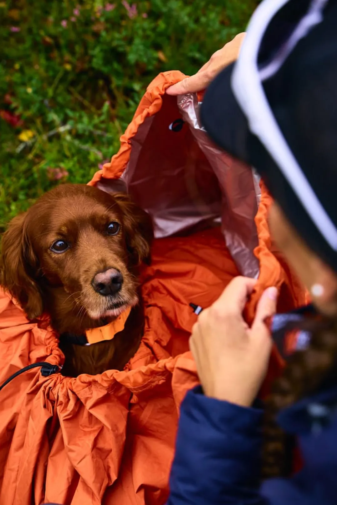 Non-stop Dogwear Bivvy Bag Orange Medium