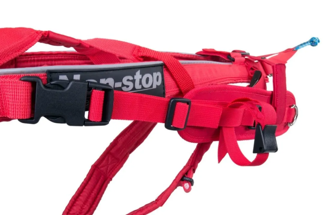 Non-stop Dogwear Combined Harness Red