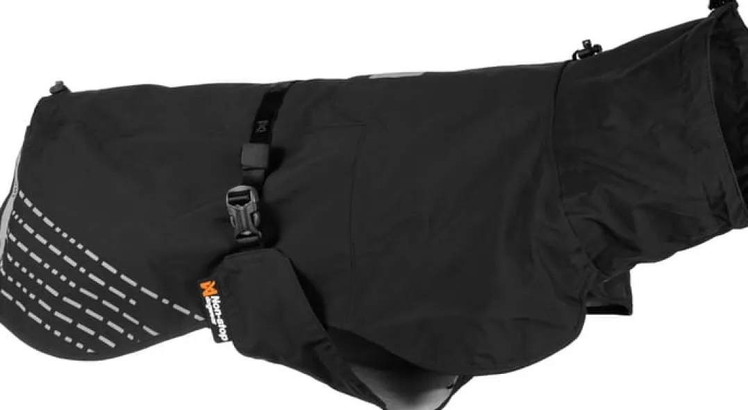 Non-stop Dogwear Fjord Raincoat - Small Sizes Black