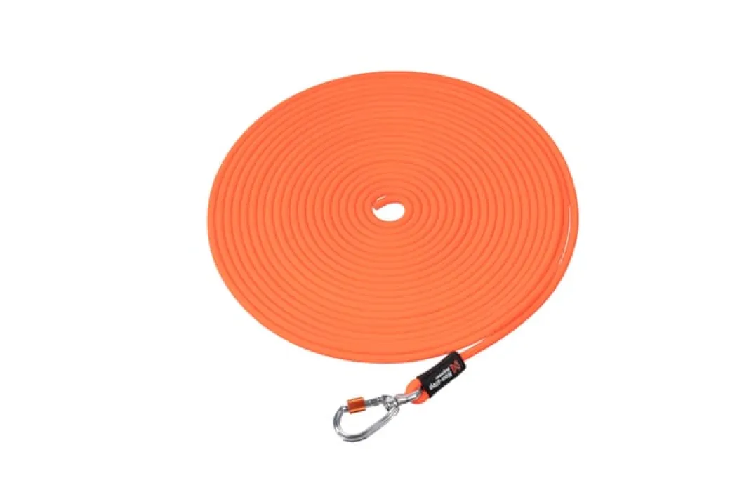 Non-stop Dogwear Protector Round Long Line 10m Orange