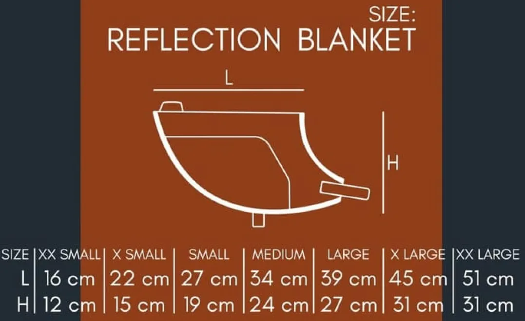 Non-stop Dogwear Reflection Blanket Orange