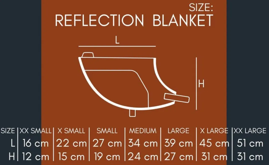 Non-stop Dogwear Reflection Blanket Orange