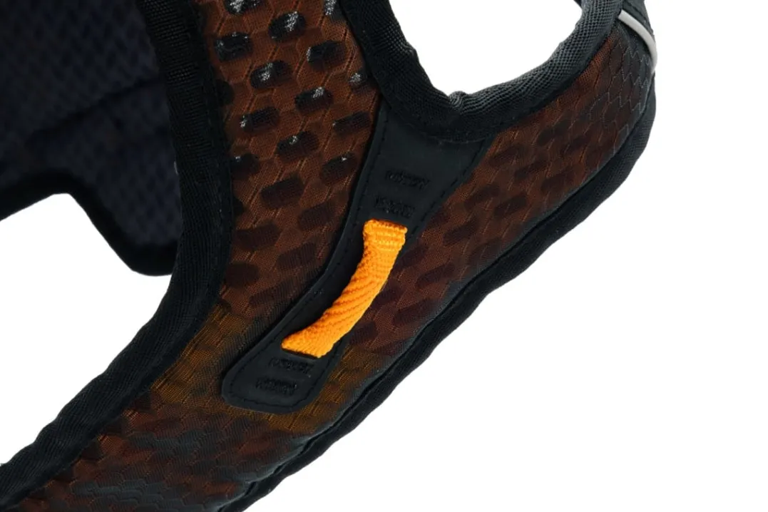 Non-stop Dogwear Rock Harness Long Black/Orange XS