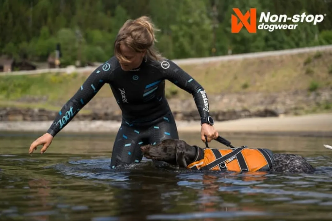 Non-stop Dogwear Safe Life Jacket strl.7 Orange
