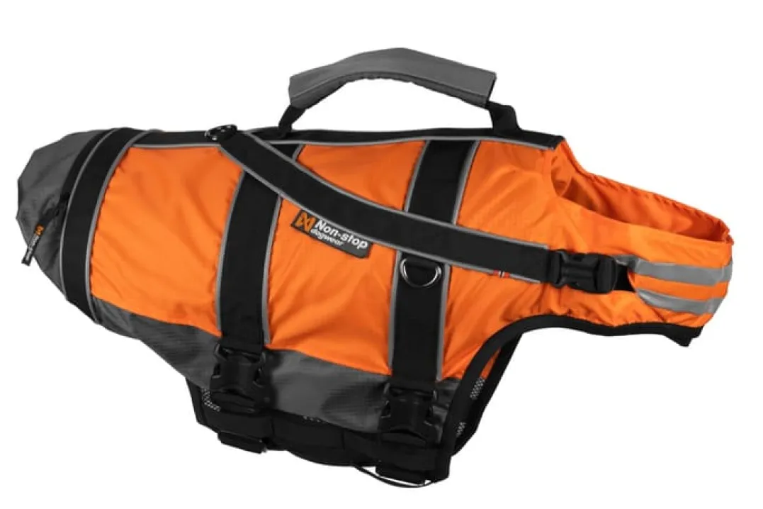 Non-stop Dogwear Safe Life Jacket strl.7 Orange