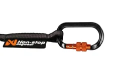 Non-stop Dogwear Touring Bungee Leash 2.8m/13mm, Screw-Lock Grey