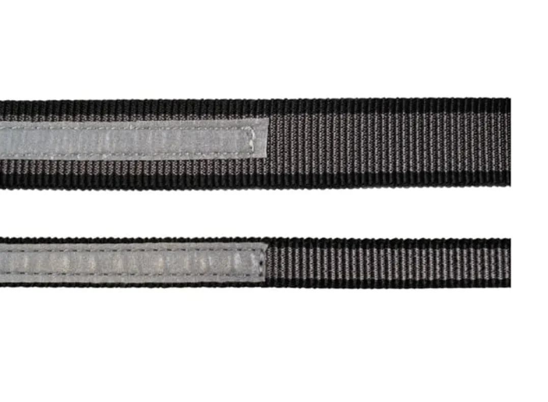 Non-stop Dogwear Touring Bungee Leash 2.8m/13mm, Screw-Lock Grey