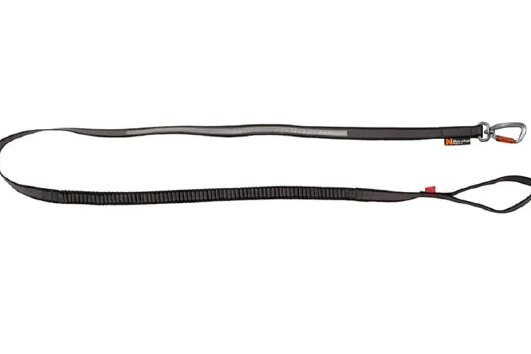 Non-stop Dogwear Touring Bungee Leash 2m/23mm Gray