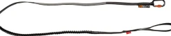 Non-stop Dogwear Touring Bungee Leash 2m/13mm, Screw-Lockgrey
