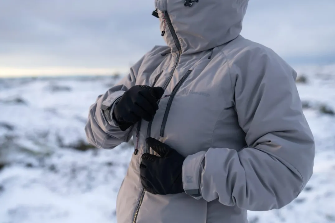 Non-stoppolar Trail Isolator+ Jacket W Gray