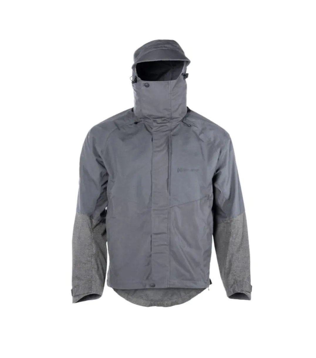 Non-stoppolar Ventile Shell Jacket W Dark Grey