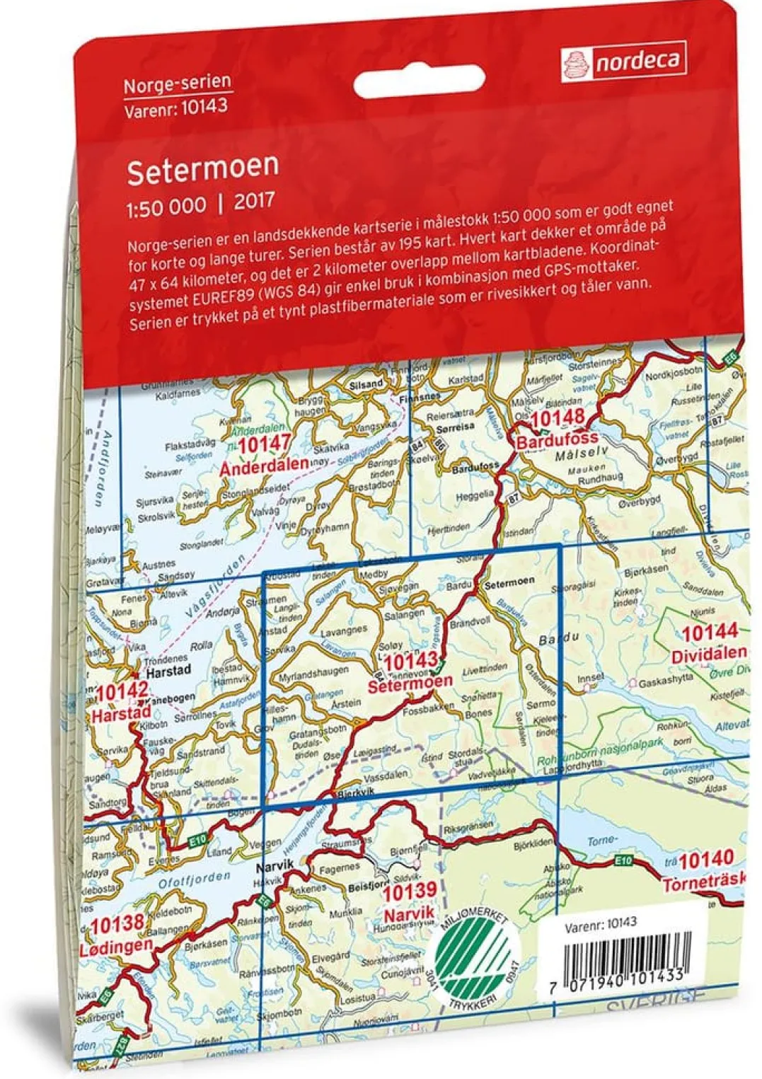 Nordeca Norge-serien 1:50 00 Norge-serien