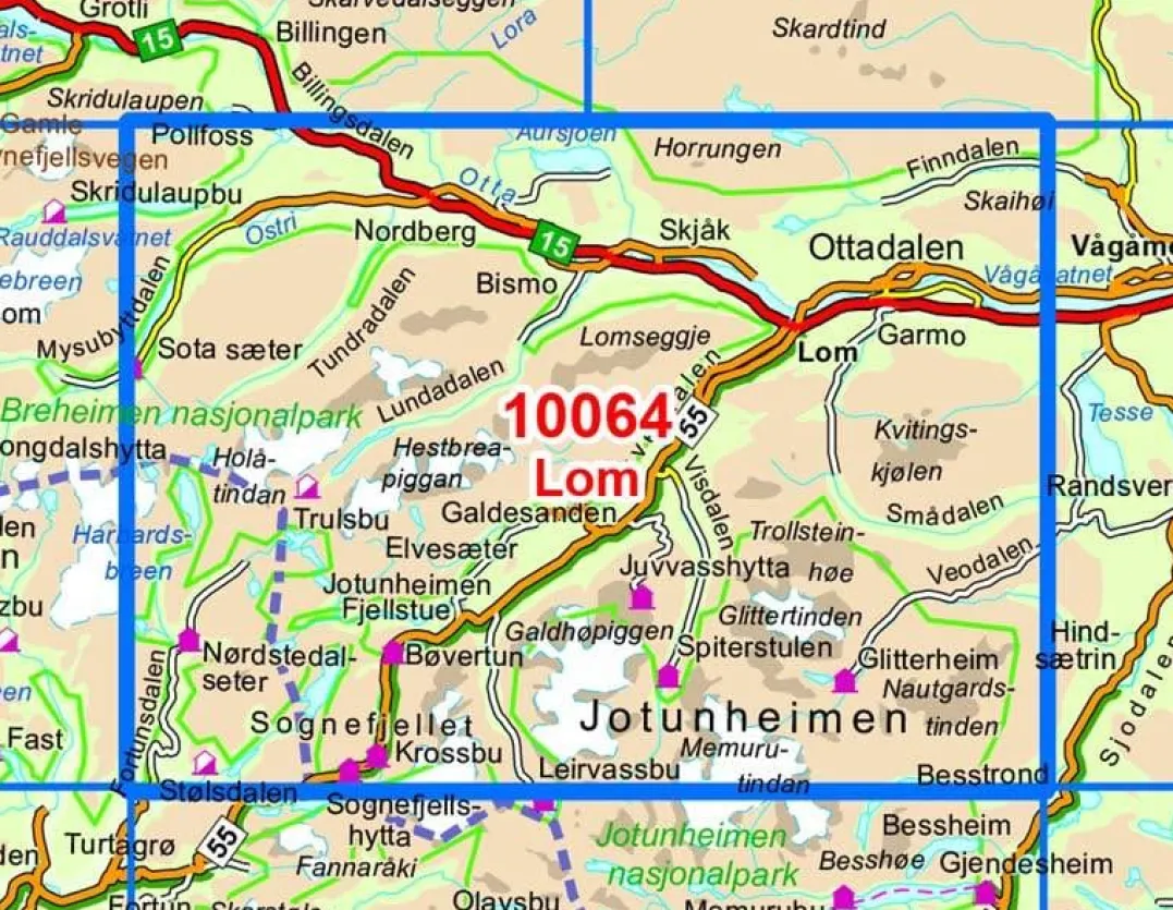 Nordeca Norge-serien 1:50 00 Norge-serien