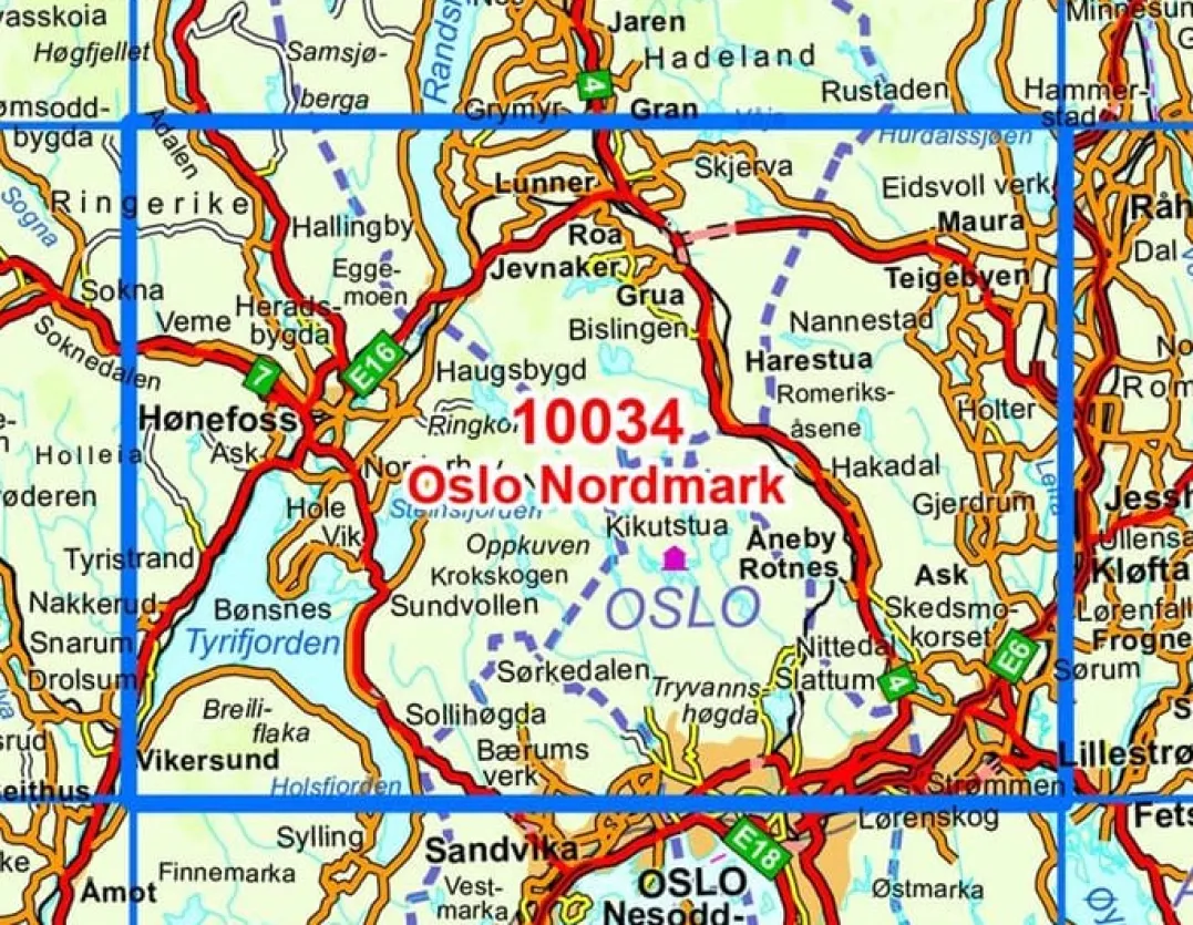 Nordeca Norge-serien 1:50 00 Norge-serien