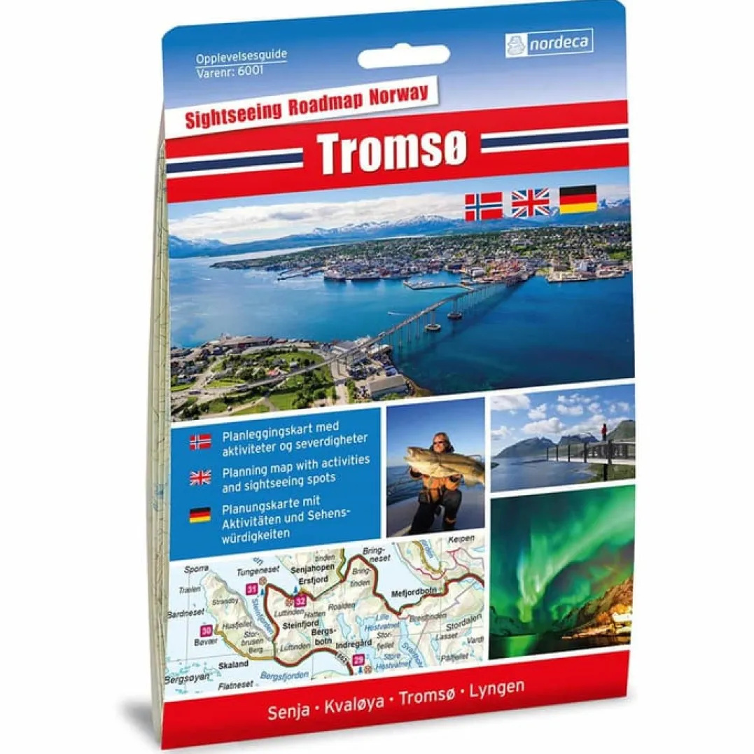 Nordeca Opplevelsesguide 1:250 000 Opplevelsesguider