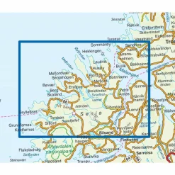 Nordeca Topo 3000 1:50 000 Senja nord