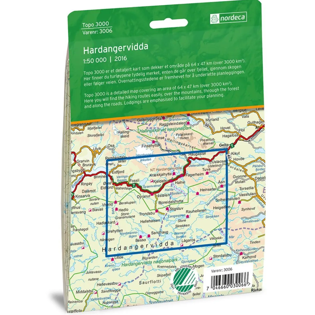 Nordeca Topo 3000 1:50 000 Topo 3000