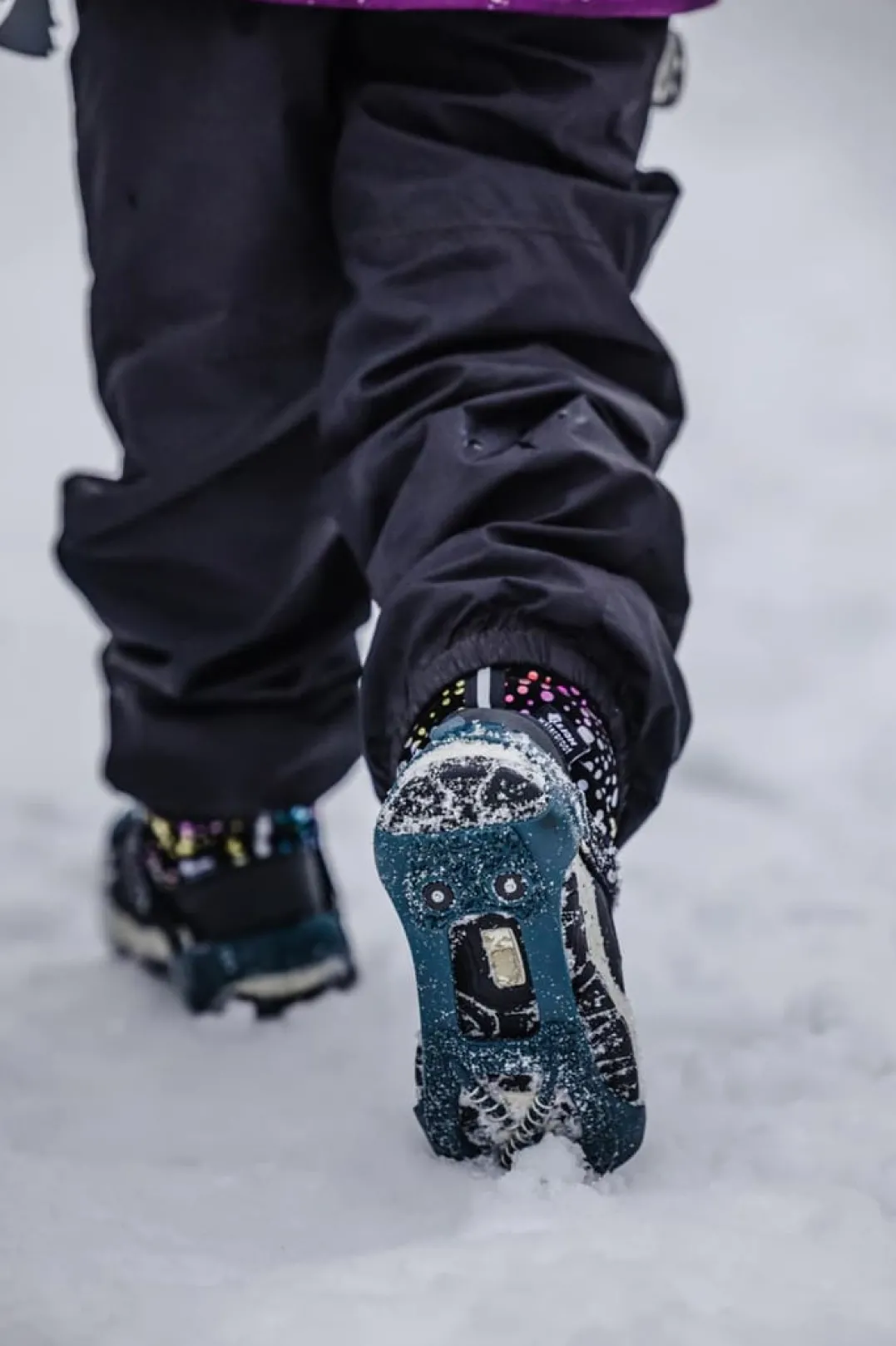 Nordic Grip Kids Diamonds Purple str. 30-34