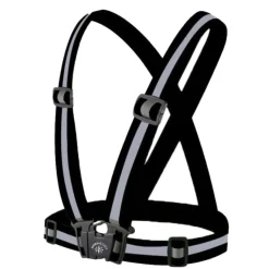 Nordic Grip Reflective Adult Cross Belt Black
