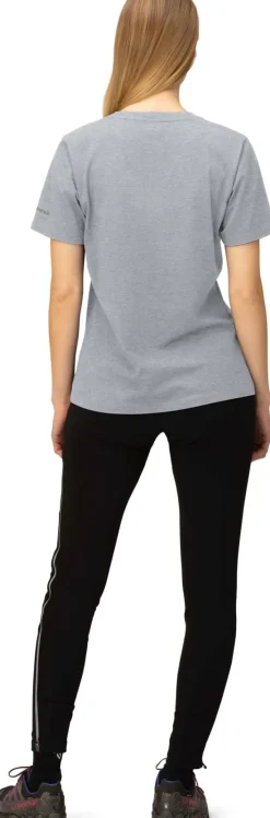 Norrøna /29 Cotton Activity Embroidery T-Shirt W'S Grey Melange
