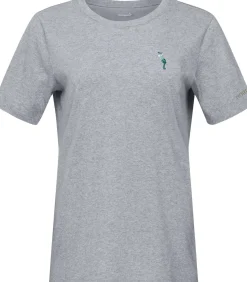 Norrøna /29 Cotton Activity Embroidery T-Shirt W'S Grey Melange