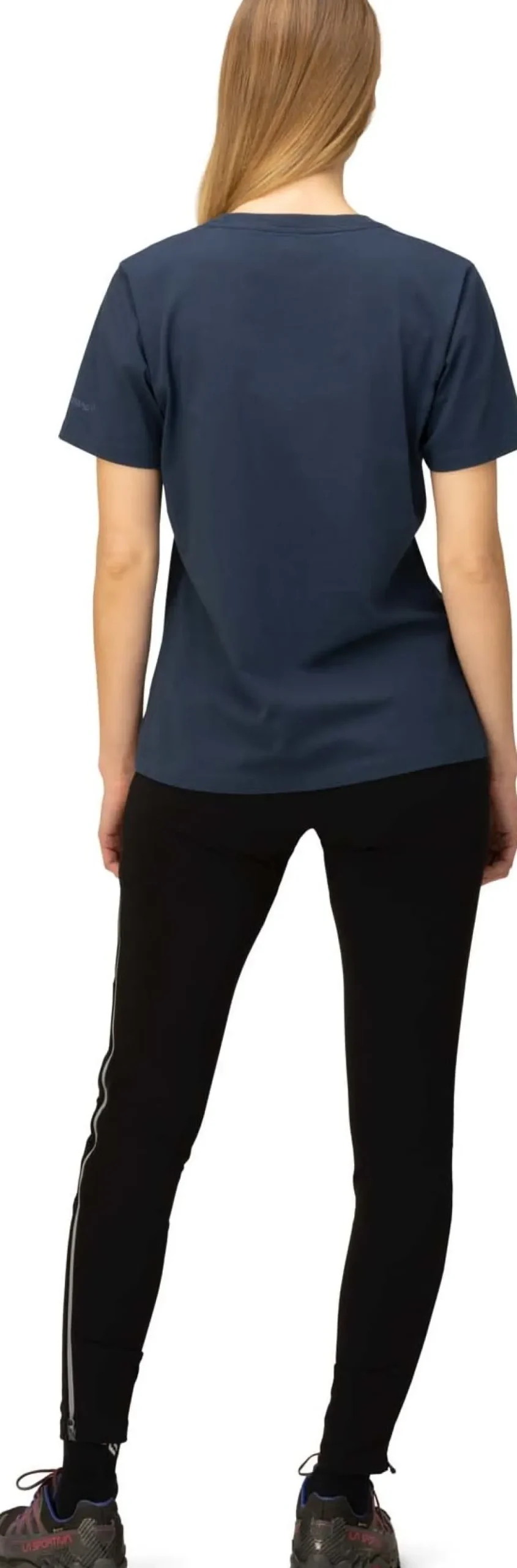 Norrøna /29 Cotton Activity Embroidery T-Shirt W'S Indigo Night
