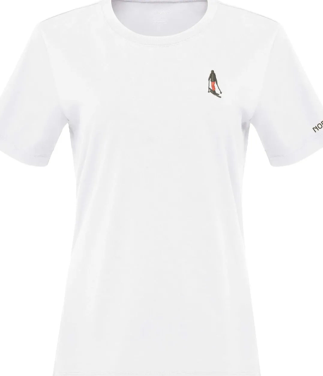 Norrøna /29 Cotton Activity Embroidery T-Shirt W'S Pure White
