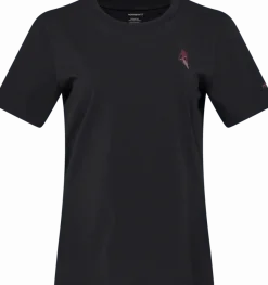 Norrøna /29 Cotton Activity Embroidery T-Shirt W'S Caviar