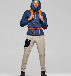 Norrøna Falketind Flex1 Light Pants M'S Winter Twig/caviar Black