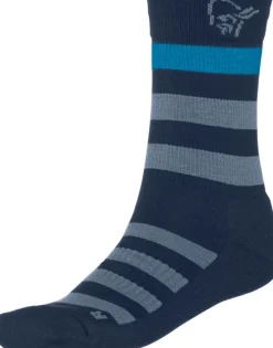Norrøna Falketind Mid Weight Merino Socks Indigo Night/Flintstone