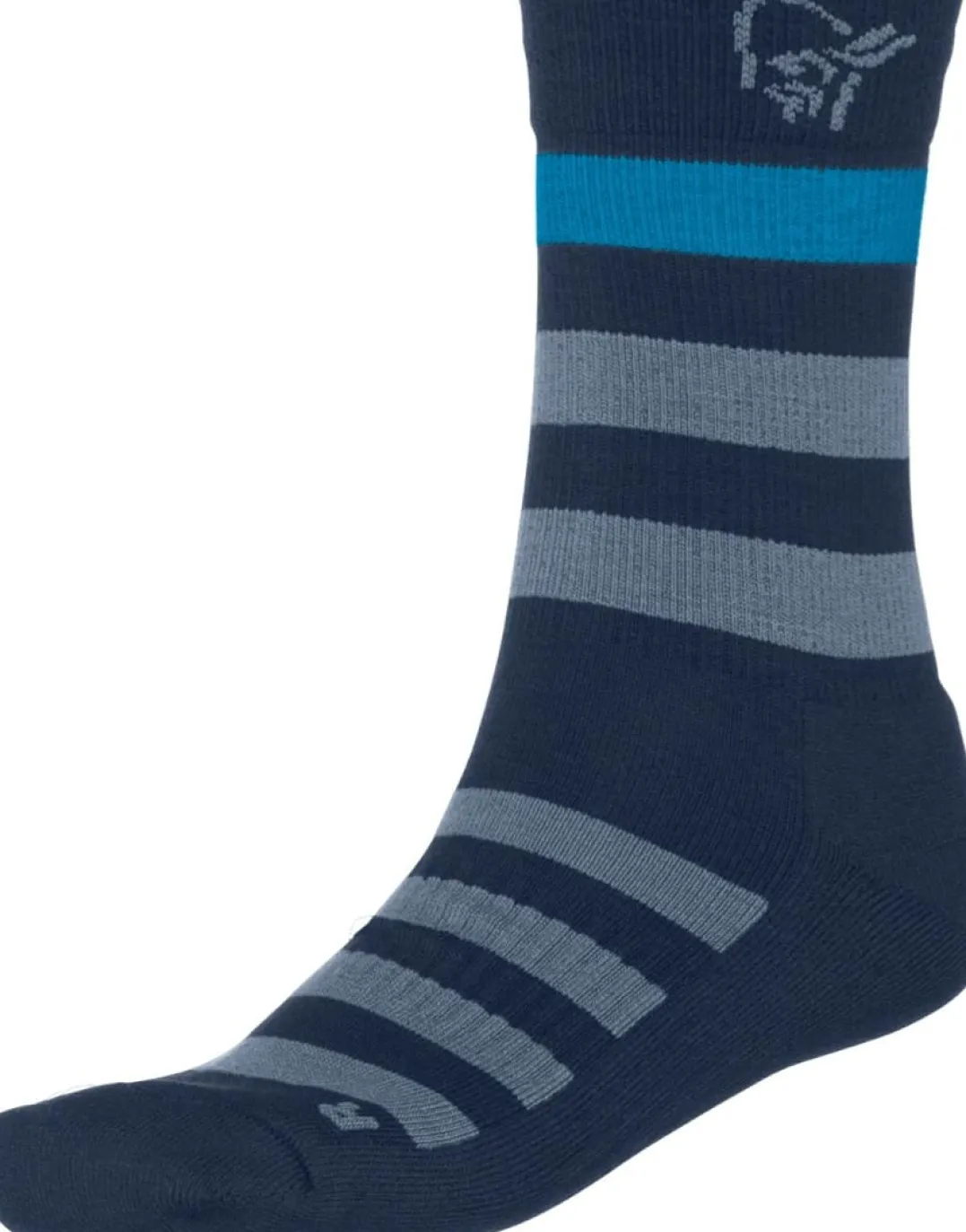 Norrøna Falketind Mid Weight Merino Socks Indigo Night/Flintstone