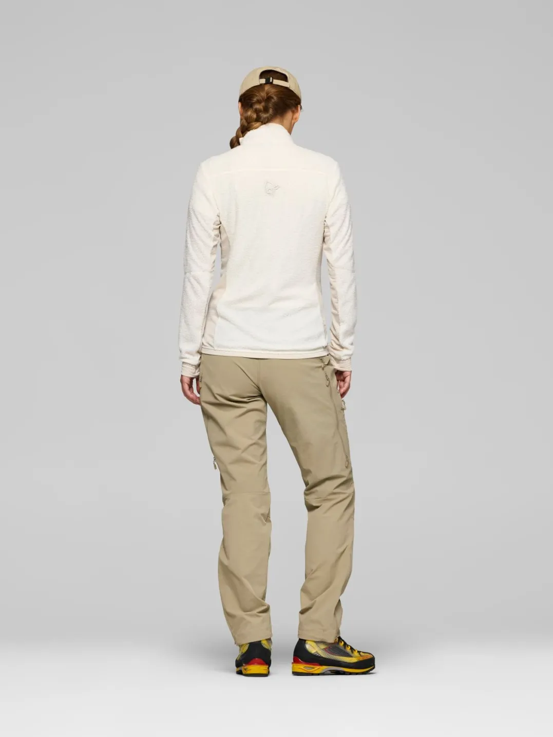 Norrøna Falketind Warm1 Active Jacket W'S Snow White/Oatmeal