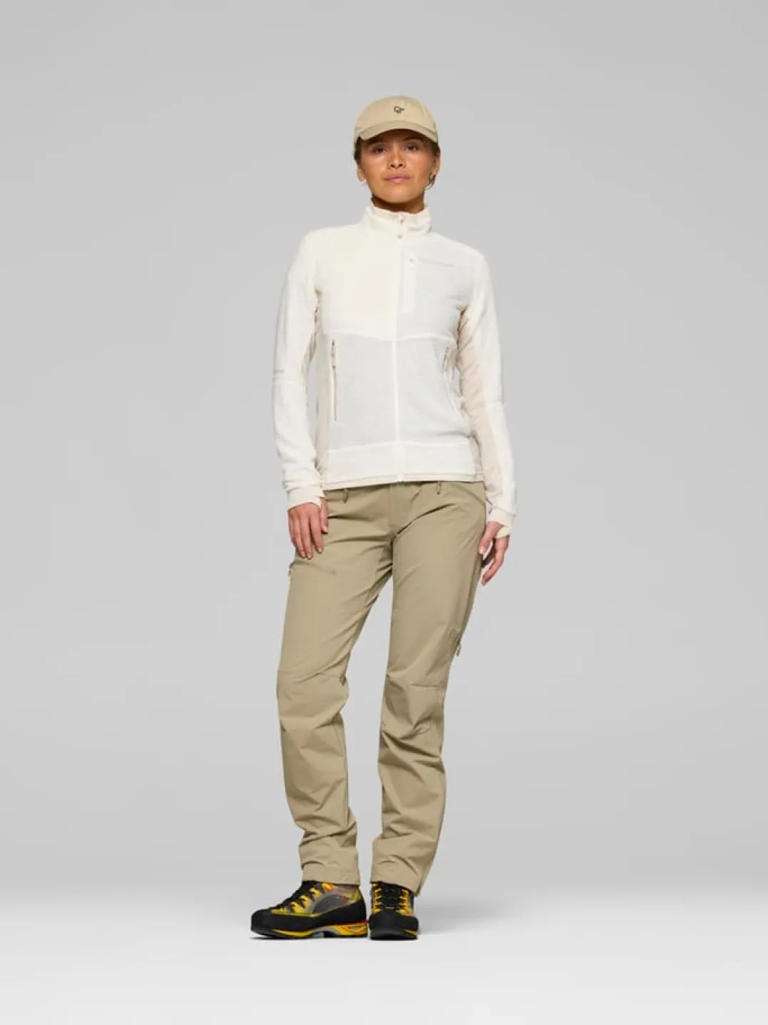Norrøna Falketind Warm1 Active Jacket W'S Snow White/Oatmeal