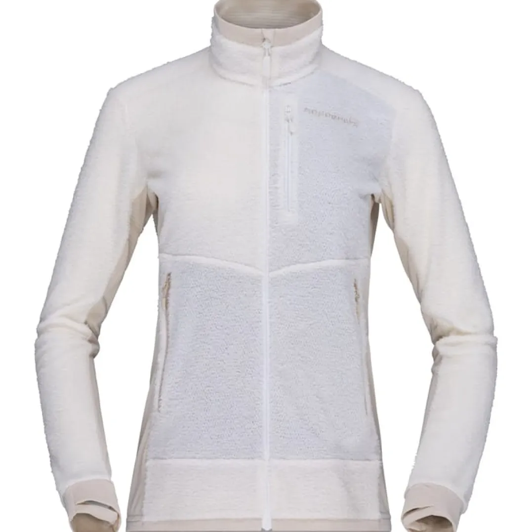 Norrøna Falketind Warm1 Active Jacket W'S Snow White/Oatmeal