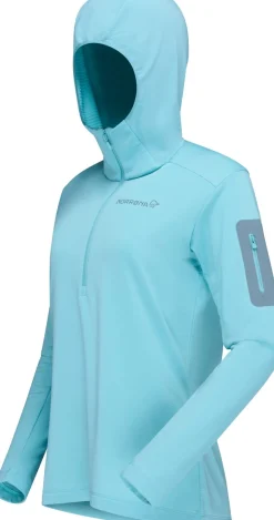 Norrøna Falketind Warm1 Hood W'S Aqua Haze/Trooper