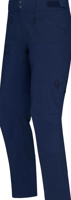 Norrøna Femund Cotton Flex1 Light Pants M'S Navy Blazer