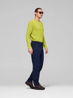 Norrøna Femund Cotton Flex1 Light Pants M'S Navy Blazer