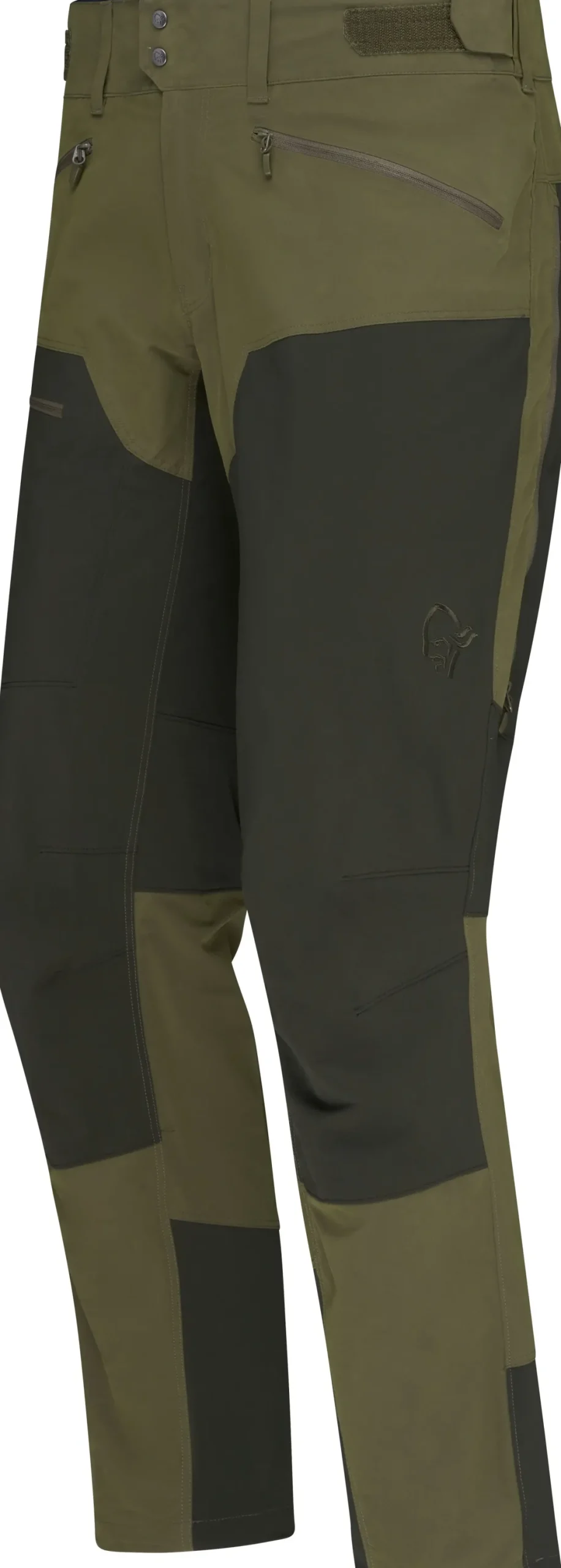 Norrøna Femund Cotton Flex1 Light Pants M'S Olive Night/rosin