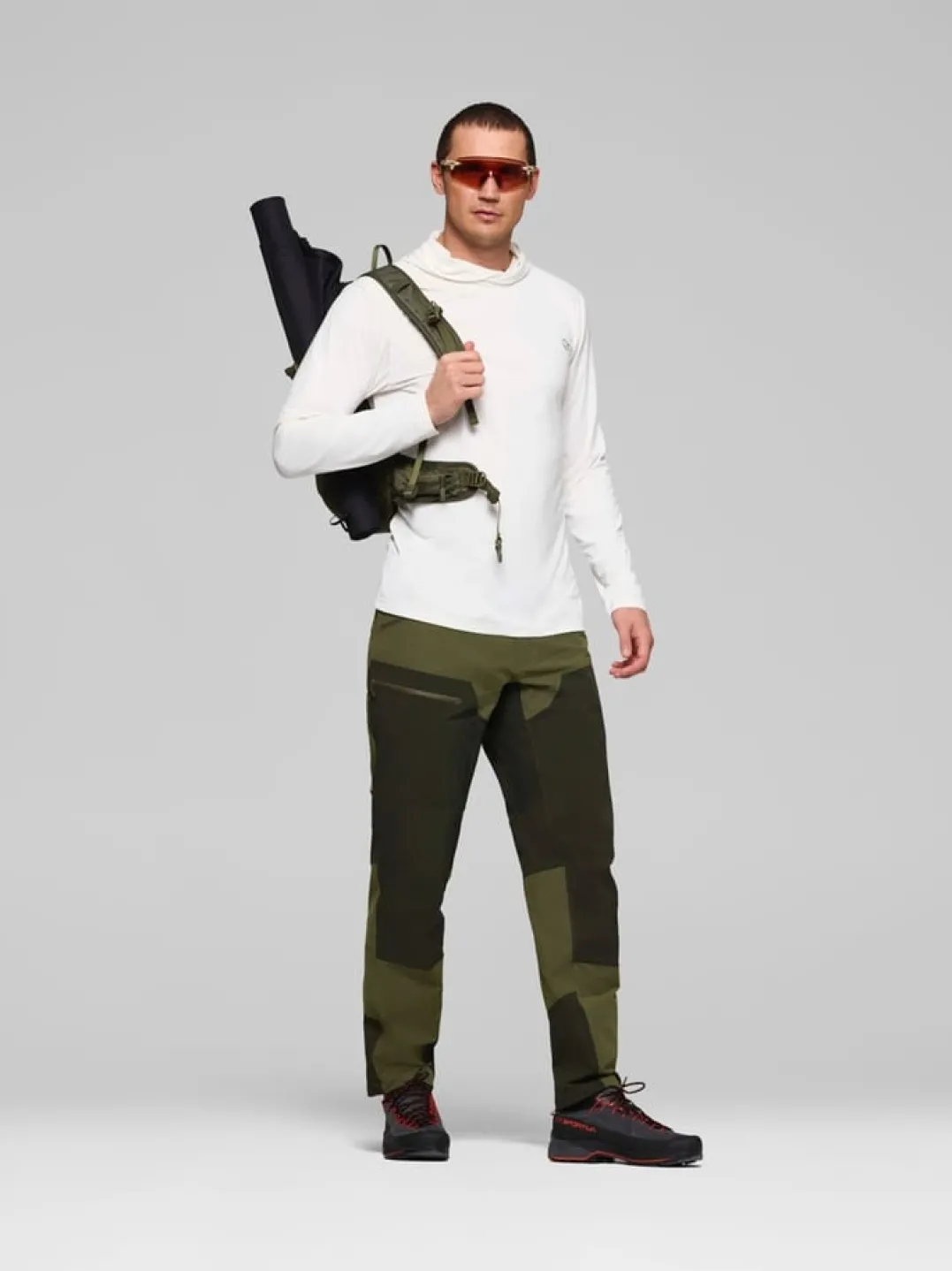 Norrøna Femund Cotton Flex1 Light Pants M'S Olive Night/rosin
