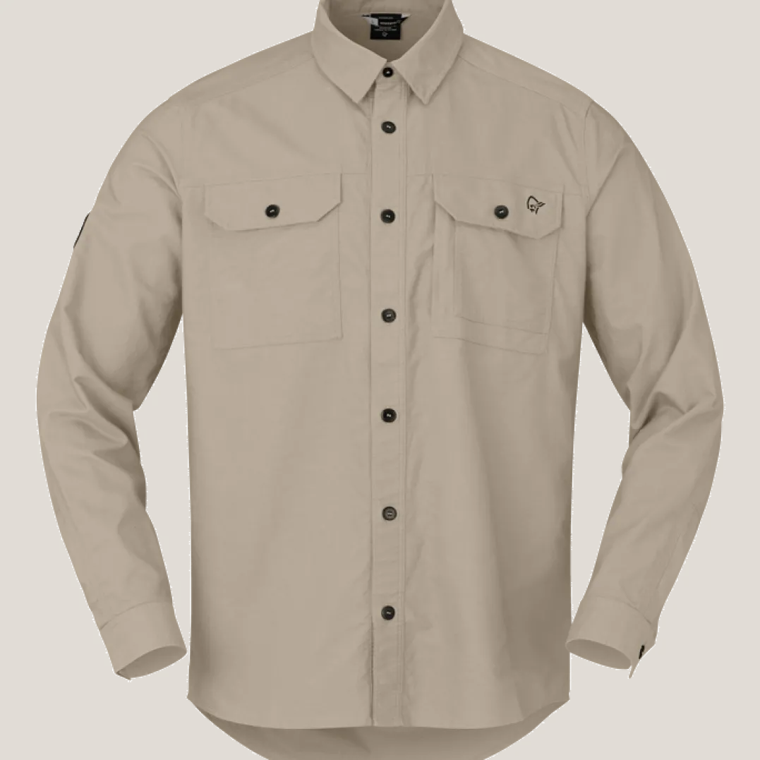 Norrøna Femund Cotton Shirt M'S Winter Twig