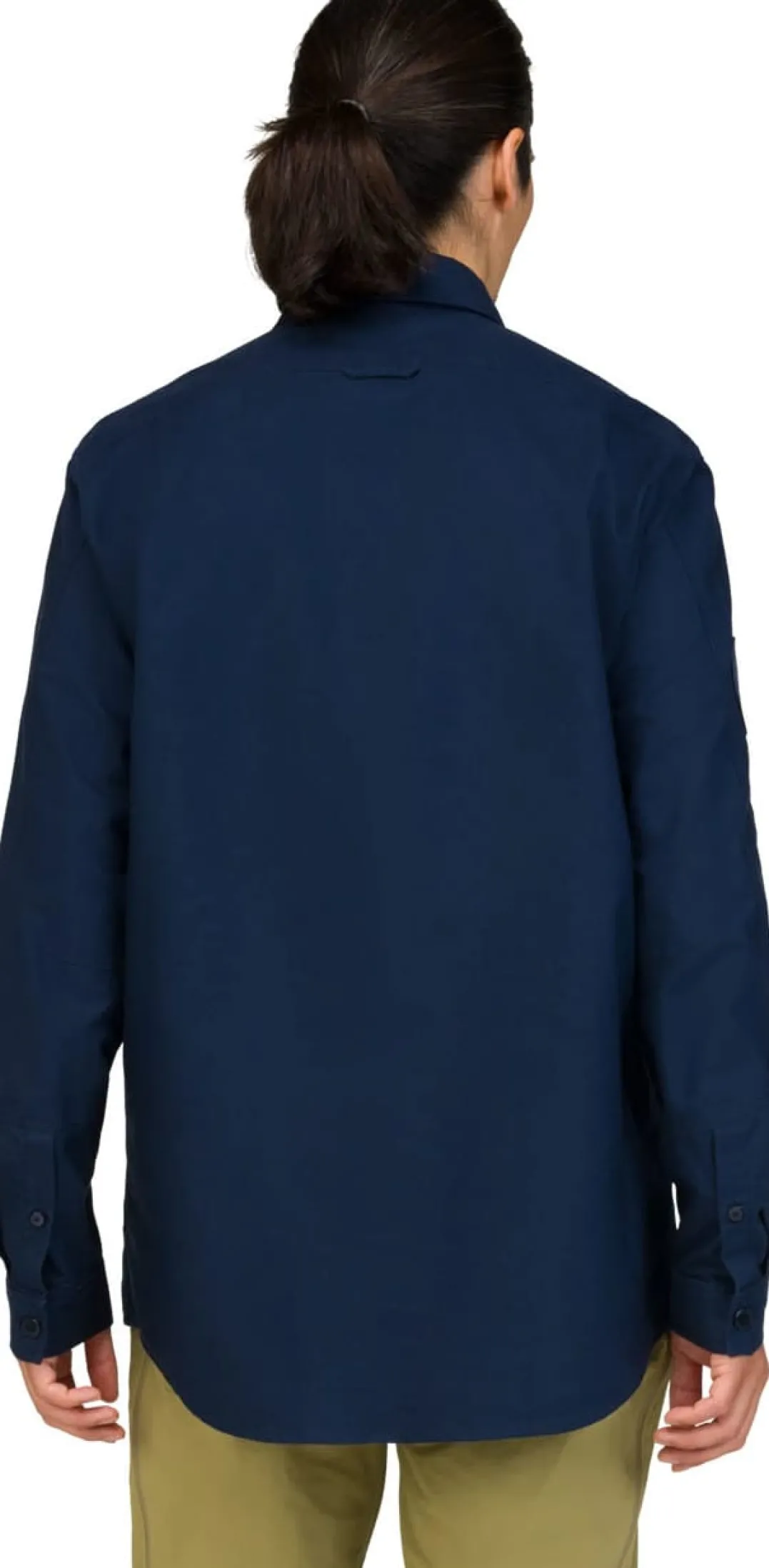 Norrøna Femund Cotton Shirt M'S Navy Blazer