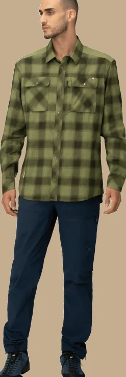 Norrøna Femund Flannel Shirt M'S Rosin