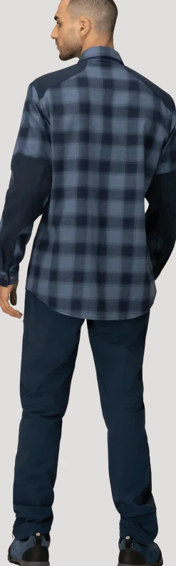 Norrøna Femund Flannel Shirt M'S Navy Blazer