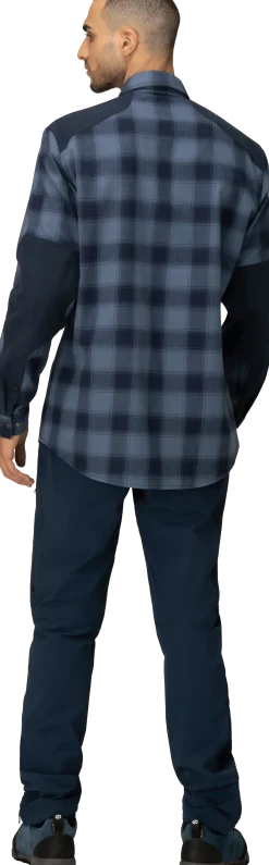 Norrøna Femund Flannel Shirt M'S Navy Blazer