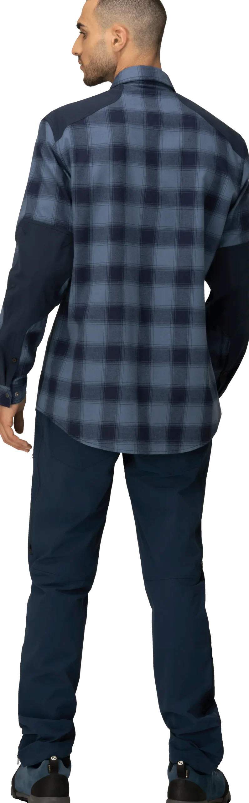 Norrøna Femund Flannel Shirt M'S Navy Blazer
