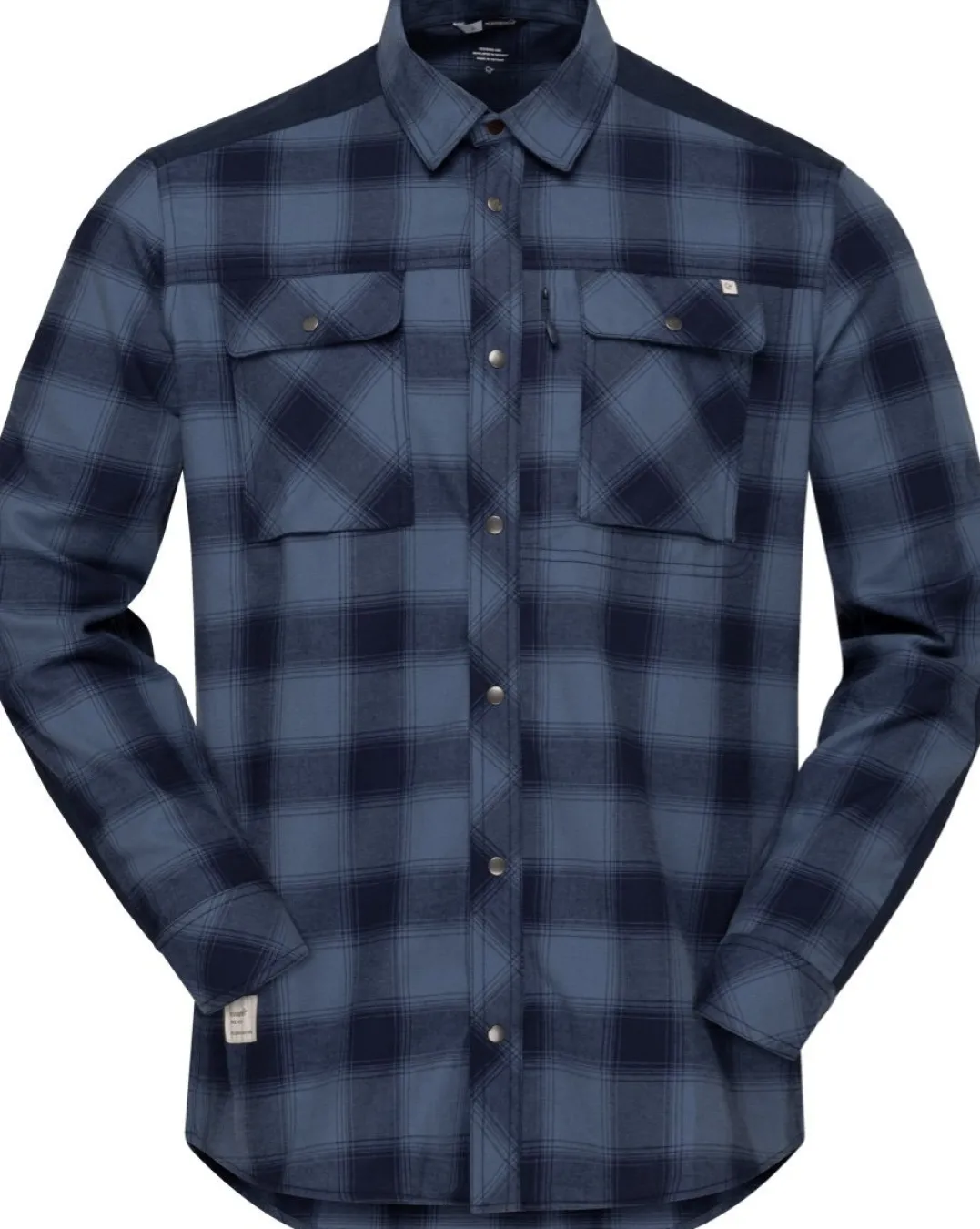 Norrøna Femund Flannel Shirt M'S Navy Blazer