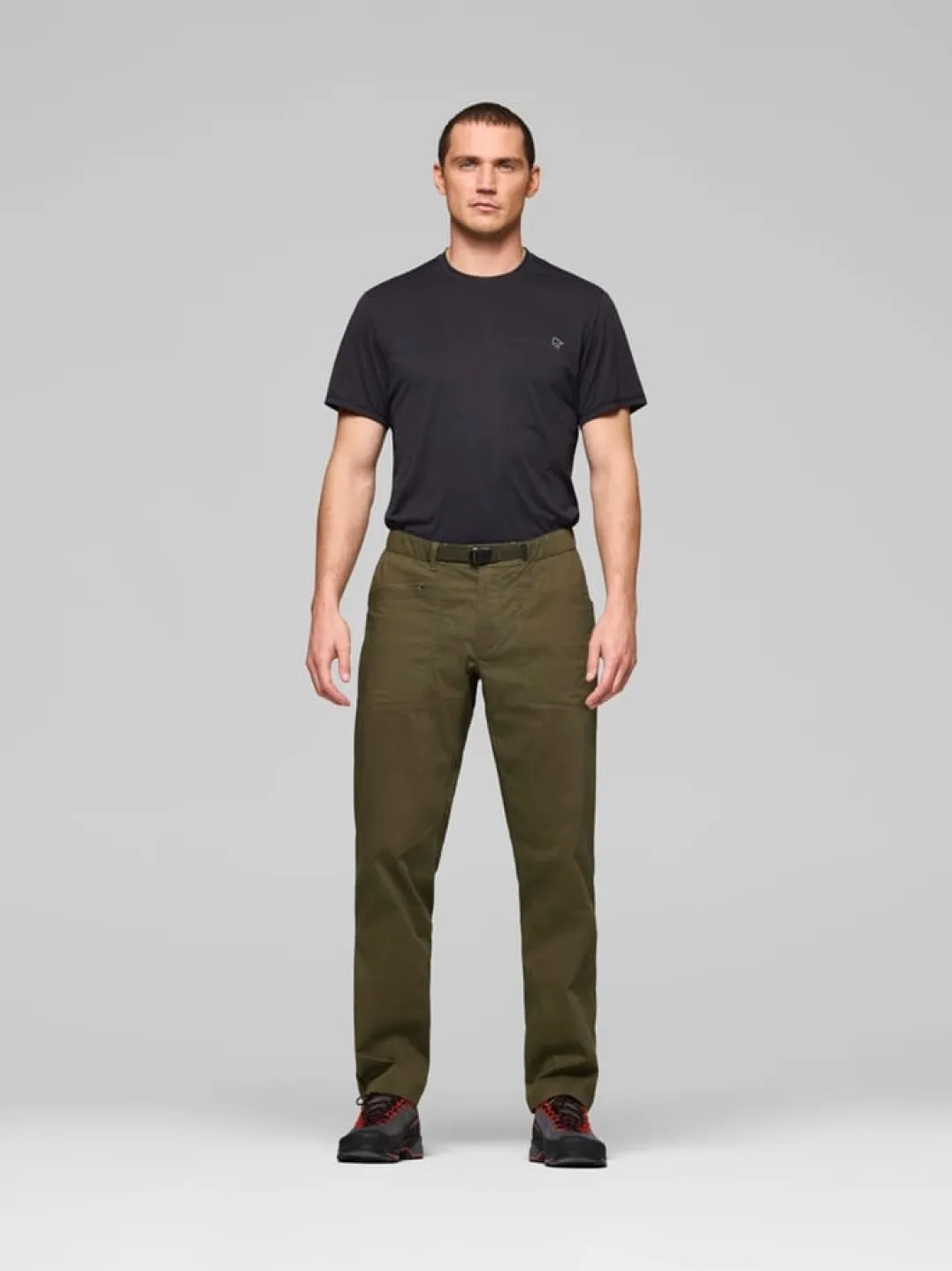 Norrøna Femund Mid Cotton Pants M'S Olive Night